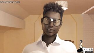 Blackmailing my step moms friend for that big black ass - 6 image