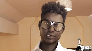 Blackmailing my step moms friend for that big black ass - 7 image