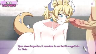 Waifu Hub [PornPlay Parody Hentai game] Bowsette couch casting - Part2 - 2 image