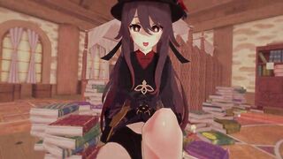 Genshin Impact - Hu Tao Footjob [4K, 60FPS, 3D Hentai Game, Uncensored, Ultra Settings]