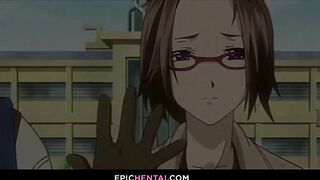 Horny & pervy hentai girl finally gets what she wants - 2 image