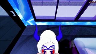 Hot teacher Yu Takeyama getting POV fucked and creampied - My Hero Academia Hentai. - 3 image