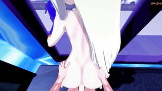 Hot teacher Yu Takeyama getting POV fucked and creampied - My Hero Academia Hentai. - 4 image