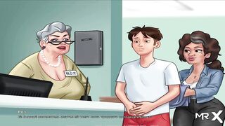 SummertimeSaga - Old lady got teeth removed and sucked E3 #92