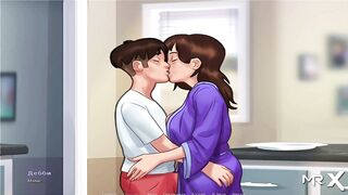SummertimeSaga - Fondling Mature Mom In The Kitchen E2 # 33 - 3 image