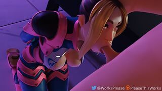 Fortnite - Adira Facefuck Deepthroat (Sound) - 1 image