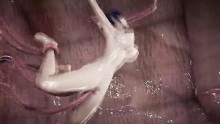 Lady bug is penetrated by slimy tentacles [Full Video] 8m - 5 image