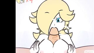 Super Smash Girls Titfuck - Princess Rosalina by PeachyPop34 - 3 image