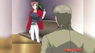 Hentai Pros - Kagami Has A Better Idea For Milfs That Can't Repay Him, Have Them Star In A Gangbang - 7 image