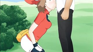 Pokemon - May // Hakura : Super Deepthroat - 10 image