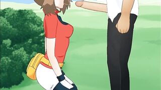 Pokemon - May // Hakura : Super Deepthroat - 2 image