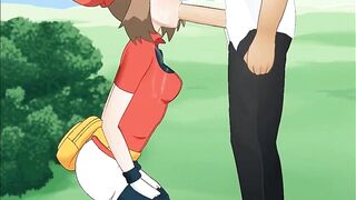 Pokemon - May // Hakura : Super Deepthroat