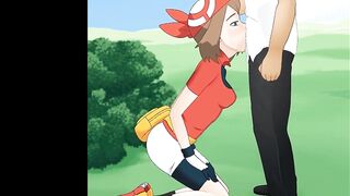 Pokemon - May // Hakura : Super Deepthroat - 6 image