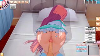 KOIKATU HENTAI - HOOKING UP WITH HORNY REDHEAD SCHOOLGIRL CLASSMATE - 1 image