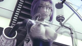 Raven fell in Cyborg's trap - 3 image