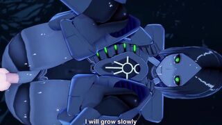 Necron Anime Girl : Warhammer 40 000 Hentai Parody - 10 image