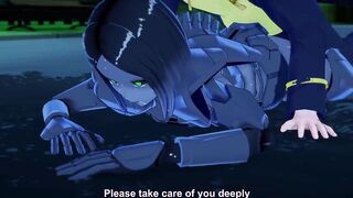 Necron Anime Girl : Warhammer 40 000 Hentai Parody - 5 image