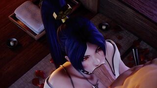 3D Compilation: DOA Mai Shiranui Deepthroad Anal Dick Riding Doggystyle Cowgirl Uncensored Hentai - 9 image