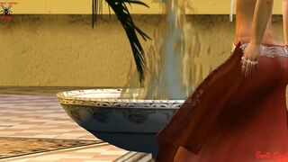 FANTASY GIRL RED BELLY DANCER - 10 image