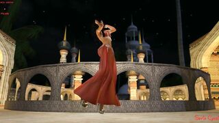 FANTASY GIRL RED BELLY DANCER