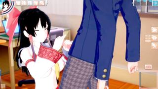 [Eroge Koikatsu! ] Touhou Reimu Hakurei rubs her boobs H! 3DCG Big Breasts Anime Video (Touhou Project) [Hentai Game] - 4 image