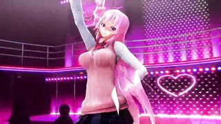 Miku and Luka satisfy their fans with a sex show - By [galo MMD] - 4 image