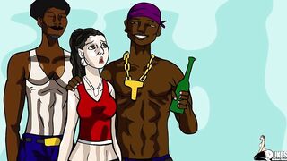 A nun and a MILF get stretched out wide by BBC - 2 image