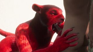 Human Male Creampies 3D Werewolf Monster Beast - 2 image