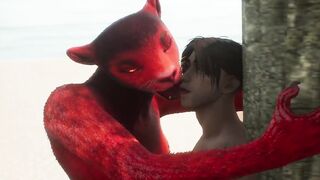 Human Male Creampies 3D Werewolf Monster Beast - 6 image