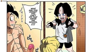 Gohan's Love Triangle - Dragon Ball Hentai