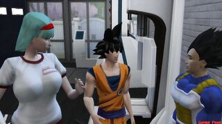 Vegeta has a nightmare Goku Fucks His Wife Bulma In Front of the Netorare - 3 image
