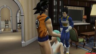 Vegeta has a nightmare Goku Fucks His Wife Bulma In Front of the Netorare - 8 image