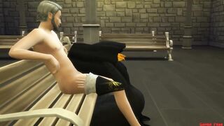 Catholic Fathers a. and Fuck the New Innocent Nuns in the Temple 3D Porn Hentai