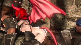 Succubus and Knights [3D Hentai, 4K, 60FPS, Uncensored] - 4 image