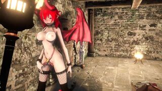 Succubus and Knights [3D Hentai, 4K, 60FPS, Uncensored] - 9 image