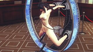 Hentai Uncensored 3D - Yumiko Hardsex with Futanaris and sex machine - Japanese Asian Manga Anime Game Porn - 1 image