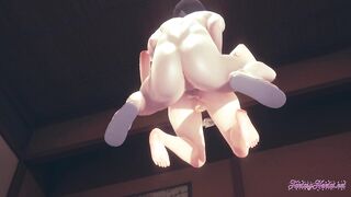 Frozen Hentai 3D - Elsa enjoys when her tits are touched and fucked - Anime Manga Japanese Porn Disney - 8 image
