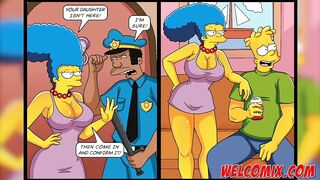 Taking the cop's cock - The Simptoons - 4 image
