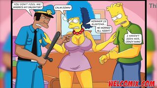 Taking the cop's cock - The Simptoons - 5 image