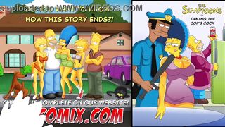 Taking the cop's cock - The Simptoons - 8 image