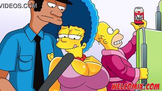Taking the cop's cock - The Simptoons - 9 image
