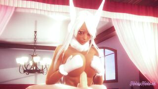 Boku No Hero Hentai - POV Rumi Usagiyama boobjob and ride a dick - Anime manga Japanese Cartoon Porn - 3 image