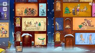 Christmas Eve in Metropolis [Xmas Hentai PornPlay] Santa got stuck while delivering dildo toys - 10 image