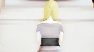Tsunade Leaf Village Secret Fuck Naruto 3D Hentai Parody - 8 image