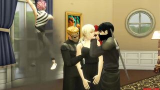 Lucy v. Al Frente de Su Novio Lastimado Anime Hentai Fairy Tail Netorare Fuerte - 2 image