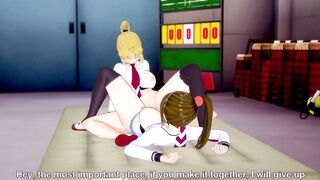 Black Bible Fanficdom Lesbian 3D Hentai Parody