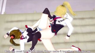 Black Bible Fanficdom Lesbian 3D Hentai Parody - 2 image