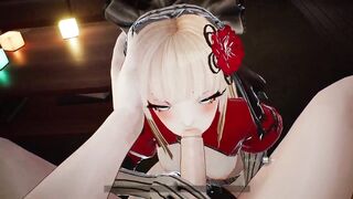 Sweety Blonde [3D Hentai, 60FPS, 4K, Uncensored] - 2 image