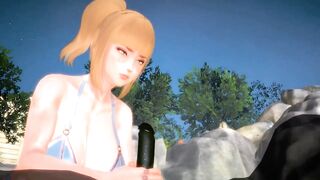 HOT SPRING MEETS SEXY GIRL 3D HENTAI 78 - 2 image