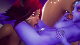 Subverse - Sova and Girls [4K, 60FPS, 3D Hentai Game, Uncensored, Ultra Settings] - 6 image